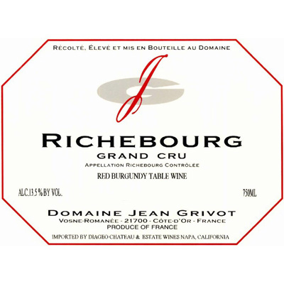 Jean Grivot Richebourg Grand Cru 2017 (3x75cl)