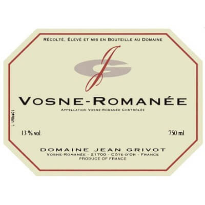 Jean Grivot Vosne-Romanee 2020 (6x75cl)