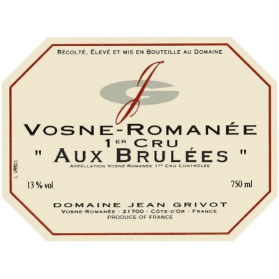 Jean Grivot Vosne-Romanee 1er Cru Aux Brulees 2013 (6x75cl)