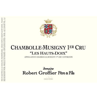 Robert Groffier Chambolle-Musigny 1er Cru Les Hauts Doix 2019 (6x75cl)