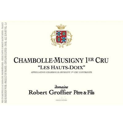 Robert Groffier Chambolle-Musigny 1er Cru Les Hauts Doix 2014 (6x75cl)