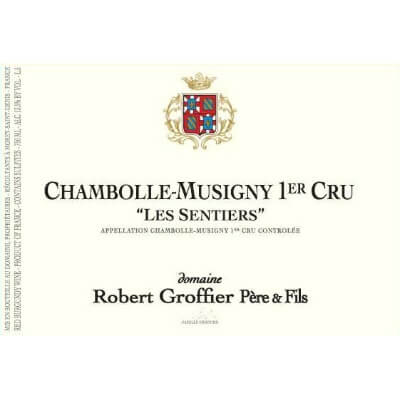 Robert Groffier Chambolle-Musigny 1er Cru Les Sentiers 2022 (6x75cl)