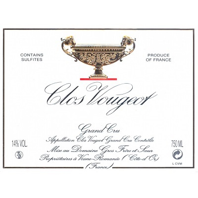 Gros Frere et Soeur Clos-Vougeot Grand Cru 2019 (6x75cl)