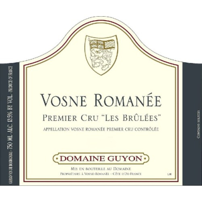 Antonin Guyon Vosne Romanee 1er Cru En Orveaux 2017 (6x75cl)