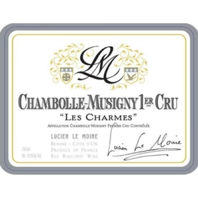 Lucien Le Moine Chambolle Musigny 1er Cru Les Charmes 2017 (6x75cl)