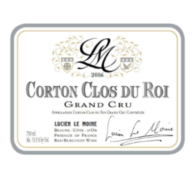 Lucien Le Moine Corton Grand Cru Clos Roi 2020 (6x75cl)