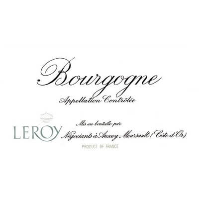 Maison Leroy Bourgogne Rouge 2018 (12x75cl)