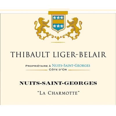Thibault Liger Belair Nuits-Saint-Georges 1er Cru La Charmotte 2019 (6x75cl)