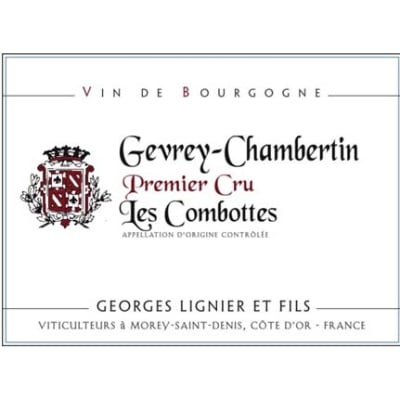 Georges Lignier Gevrey-Chambertin 1er Cru Aux Combottes 2016 (6x75cl)