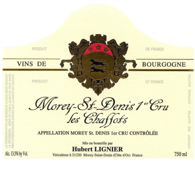 Hubert Lignier Morey-Saint-Denis 1er Cru Les Chaffots 2012 (1x75cl)
