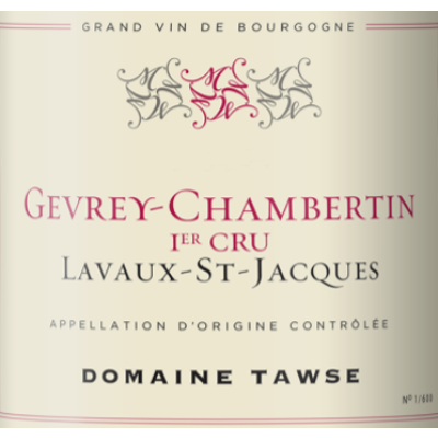 Tawse Gevrey-Chambertin 1er Cru Lavaux St Jacques 2018 (6x75cl)