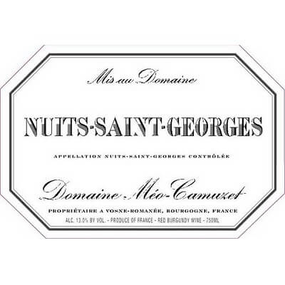 Meo-Camuzet Nuits-Saint-Georges 2021 (12x75cl)
