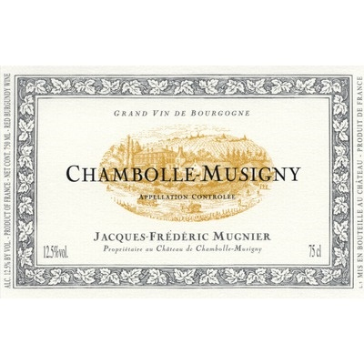 Jacques Frederic Mugnier Chambolle-Musigny 2015 (6x75cl)