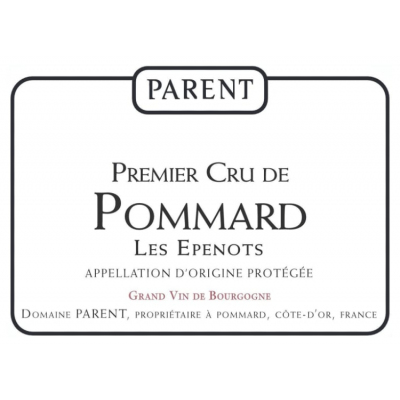 Francois Parent Pommard 1er Cru Epenots 2016 (6x75cl)
