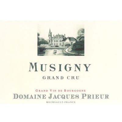 Jacques Prieur Musigny Grand Cru 2008 (6x75cl)
