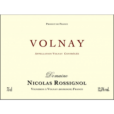 Nicolas Rossignol Volnay 2014 (12x75cl)