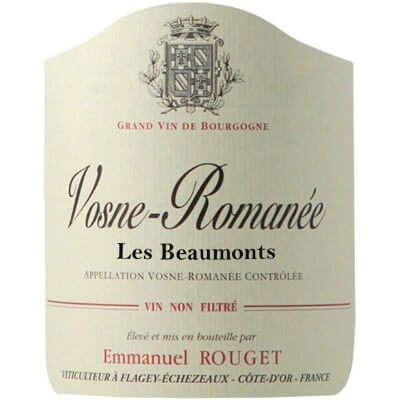 Emmanuel Rouget Vosne-Romanee 1er Cru Les Beaumonts 2018 (1x75cl)
