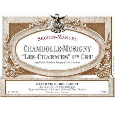 Seguin Manuel Chambolle Musigny Charmes 2015 (6x75cl)