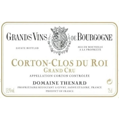 Thenard Corton Grand Cru Clos Roi 2022 (3x150cl)