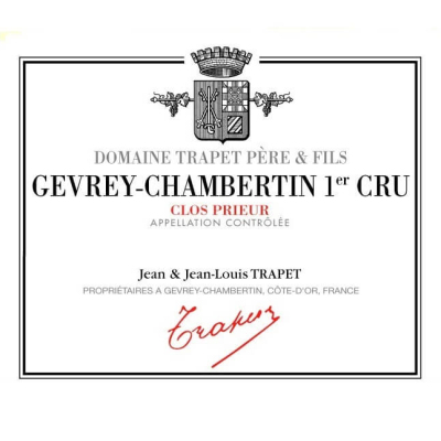 Trapet Pere et Fils Gevrey-Chambertin 1er Cru Clos Prieur 2021 (3x75cl)