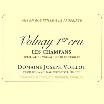 Joseph Voillot Volnay 1er Cru Les Champans 2015 (6x75cl)