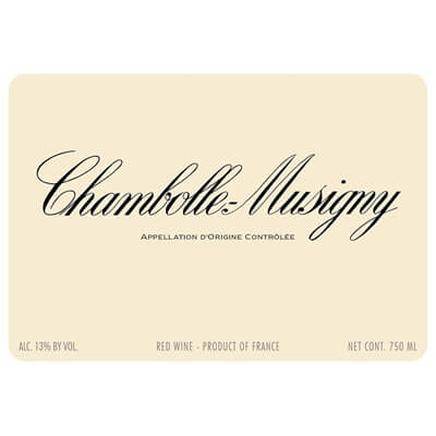 Vougeraie Chambolle-Musigny 2019 (3x75cl)