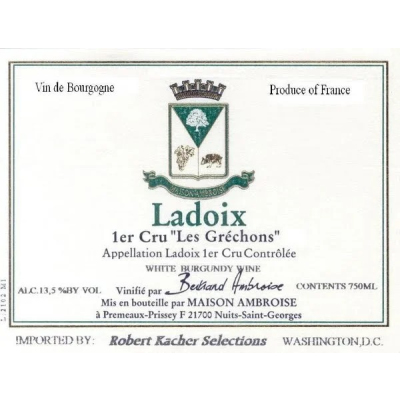Bertrand Ambroise Ladoix Grechons Blanc 2007 (6x75cl)
