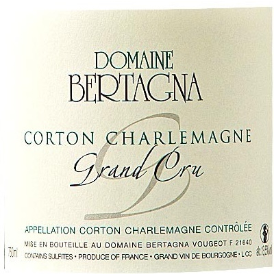 Bertagna Corton-Charlemagne Grand Cru 2016 (6x75cl)