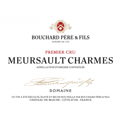Bouchard Pere & Fils Meursault 1er Cru Les Charmes 2020 (6x75cl)