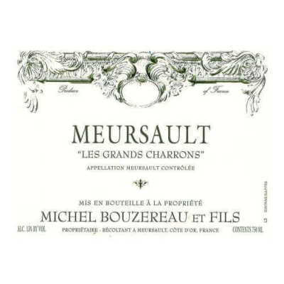 Michel Bouzereau Meursault Les Grands Charrons 2022 (12x75cl)