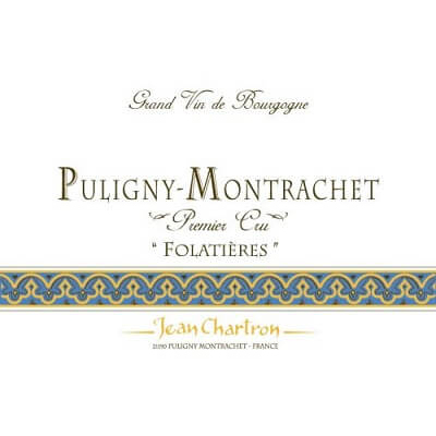Jean Chartron Puligny-Montrachet 1er Cru Folatieres 2018 (12x75cl)