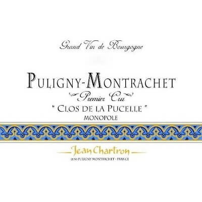 Jean Chartron Puligny-Montrachet 1er Cru Clos de la Pucelle 2023 (6x75cl)