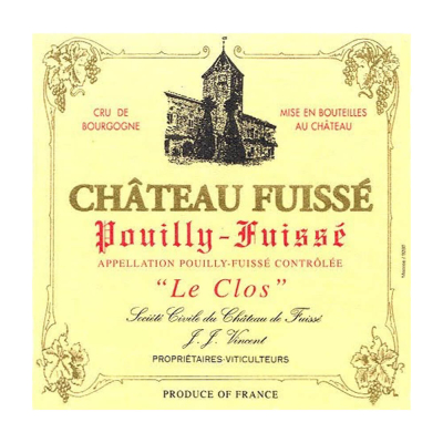Chateau Fuisse-Pouilly Fuisse Le Clos 2016 (6x75cl)