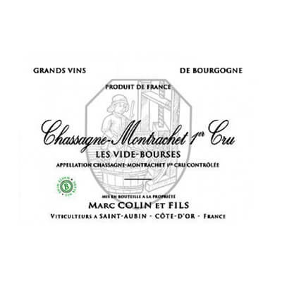 Marc Colin & Fils Chassagne-Montrachet 1er Cru Vide Bourse 2020 (6x75cl)