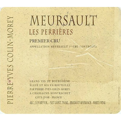 Pierre-Yves Colin-Morey Meursault 1er Cru Les Perrieres 2015 (3x75cl)