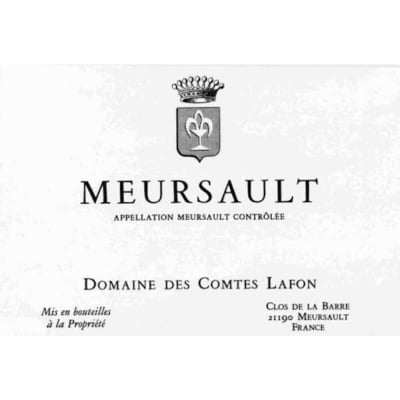 Comtes Lafon Meursault 2009 (6x75cl)