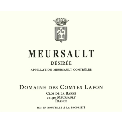 Comtes Lafon Meursault Desirees 2019 (12x75cl)