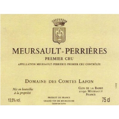 Comtes Lafon Meursault 1er Cru Perrieres 2007 (3x75cl)