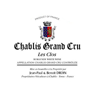 Jean-Paul Droin Chablis Grand Cru Les Clos 2014 (6x75cl)