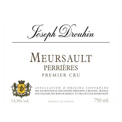 Joseph Drouhin Meursault 1er Cru Perrieres 2021 (6x75cl)