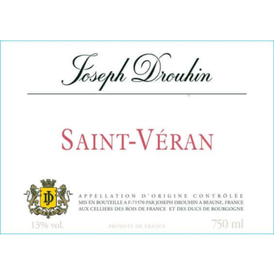 Joseph Drouhin Saint Veran 2022 (6x75cl)