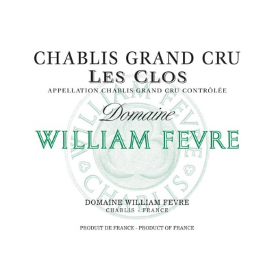 William Fevre Chablis Grand Cru Les Clos 2019 (6x75cl)