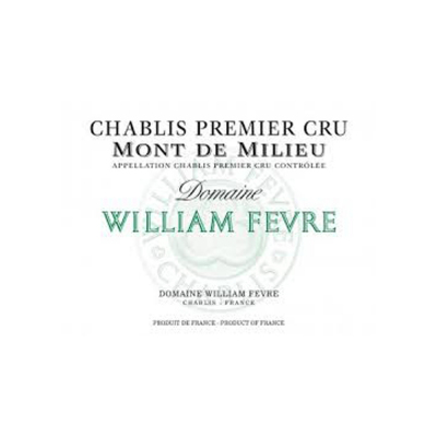 William Fevre Chablis 1er Cru Mont de Milieu 2019 (6x75cl)