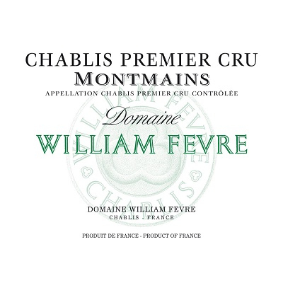 William Fevre Chablis 1er Cru Montmains 2019 (6x75cl)