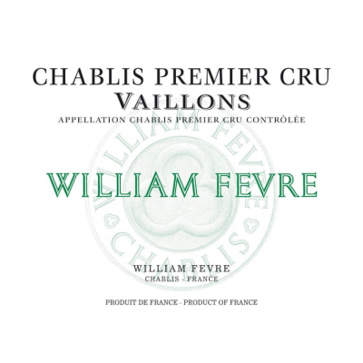 William Fevre Chablis 1er Cru Vaillons 2019 (6x75cl)