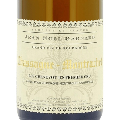 Jean Noel Gagnard Chassagne-Montrachet Les Chenevottes 2022 (6x150cl)