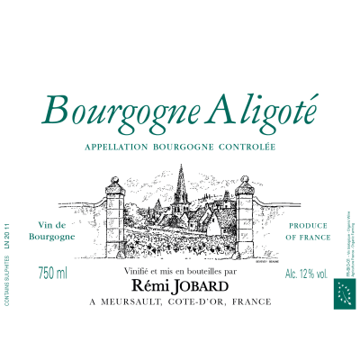 Remi Jobard Bourgogne Aligote 2020 (6x75cl)
