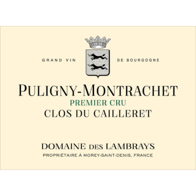 Lambrays Puligny-Montrachet 1er Cru Clos du Caillerets 1996 (2x75cl)