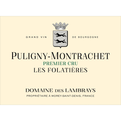 Lambrays Puligny-Montrachet 1er Cru Les Folatieres 2014 (6x75cl)