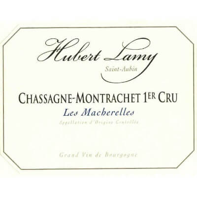 Hubert Lamy Chassagne-Montrachet 1er Cru Les Macherelles 2012 (6x75cl)
